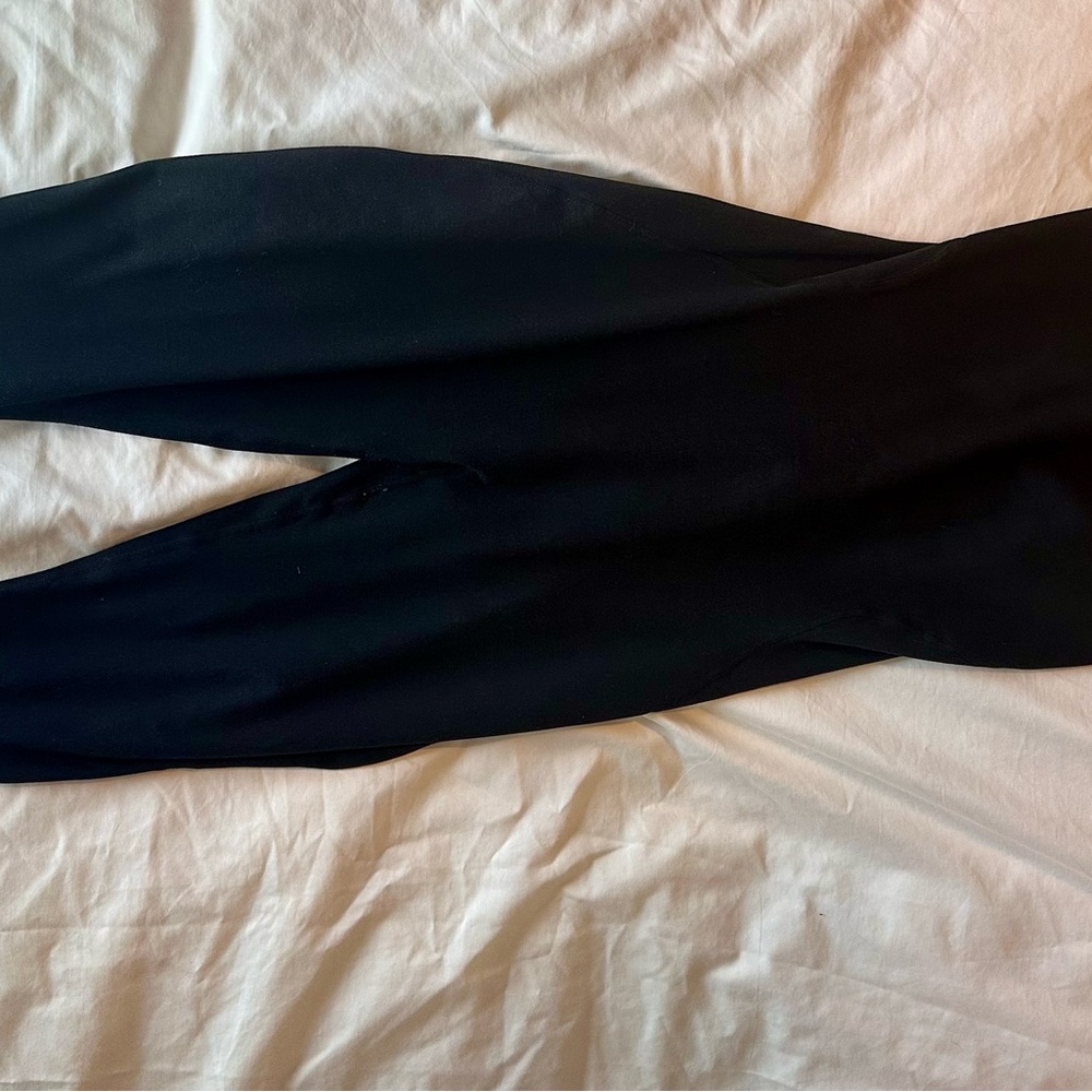 Zella cross strap shelf bra jumpsuit XL